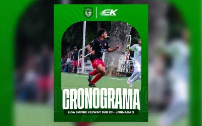 Liga EMPIRE KEEWAY Sub 20 a todo motor con Tercera Fecha del Torneo Apertura
