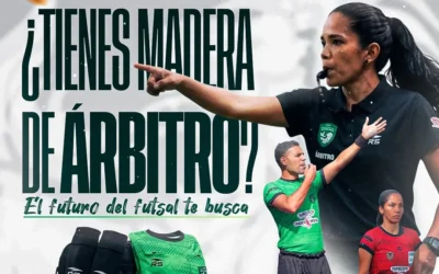 ¡Último llamado! Falta poco para el Curso de Árbitros Capitalinos en Fútbol Sala