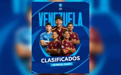 Venezuela estará por cuarta vez en la Copa del Mundo FIFA Sub 17