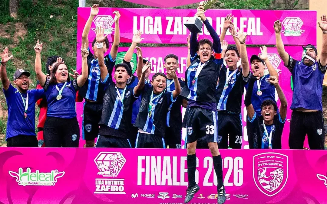 Liga Zafiro AGUA HELEAL presenta a sus Campeones del Torneo Apertura 2026