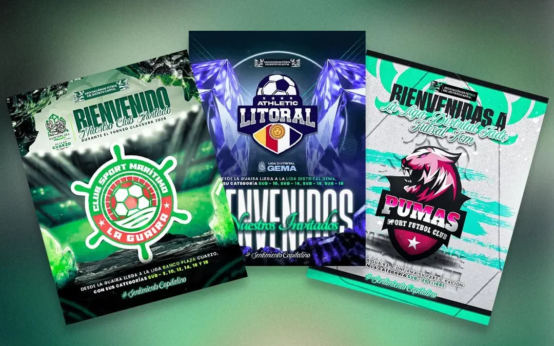Bienvenidos CS Marítimo, Atlético Litoral y Pumas FS al Sentimiento Capitalino