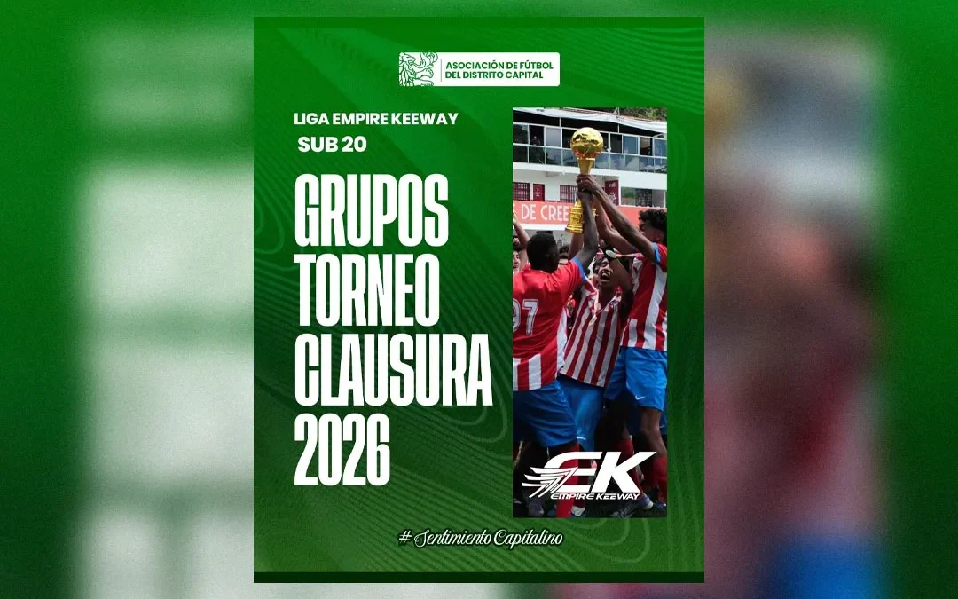 Liga EMPIRE KEEWAY Sub 20 tiene definido el camino para el Torneo Clausura