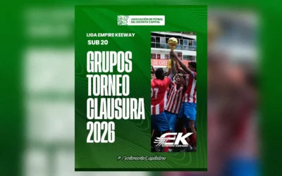 Liga EMPIRE KEEWAY Sub 20 tiene definido el camino para el Torneo Clausura