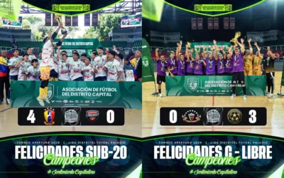 Liga Distrital Paladio Futsal muestra con orgullo sus Monarcas del Torneo Apertura