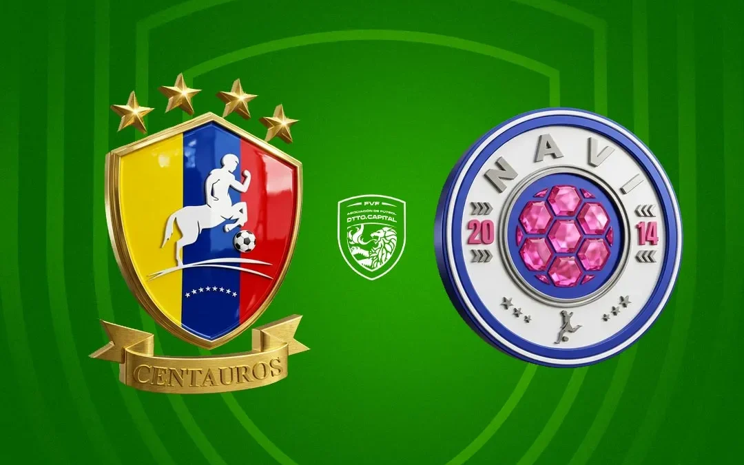 Centauros y Navi FS representarán a Distrito en la Liga Nacional de Futsal Masculino FVF