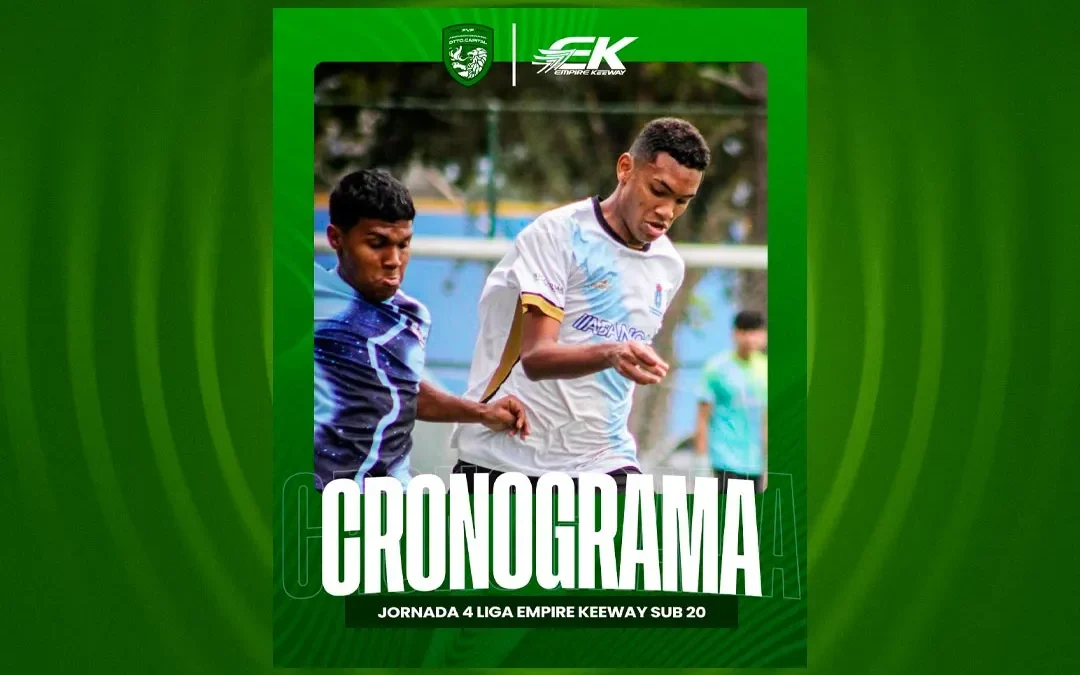 Liga EMPIRE KEEWAY Sub 20 a millón con la Cuarta Fecha del Torneo Clausura