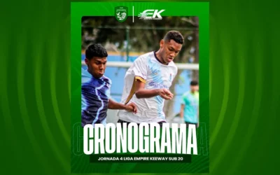Liga EMPIRE KEEWAY Sub 20 a millón con la Cuarta Fecha del Torneo Clausura