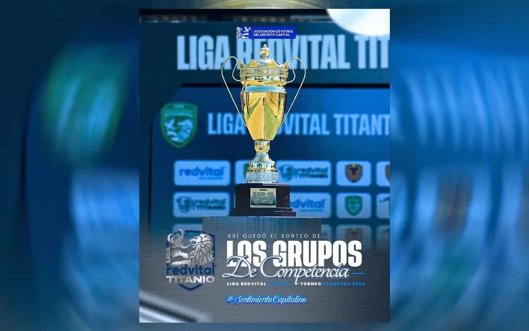 Liga REDVITAL Titanio a tono con llaves de competencia para el Torneo Clausura 2026