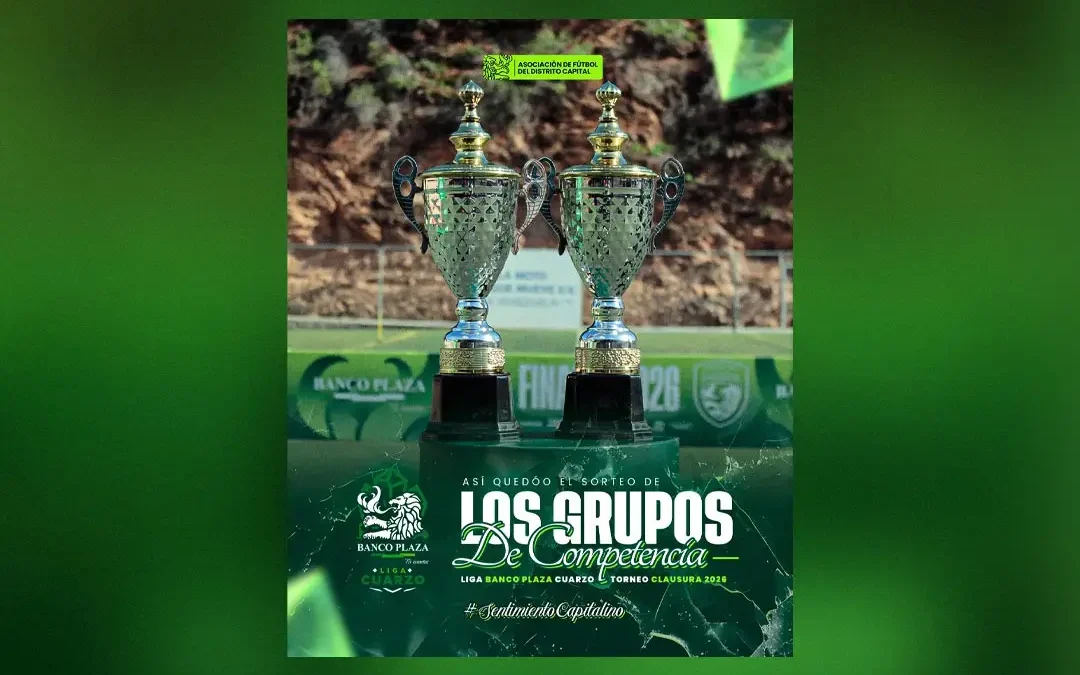 Liga BANCO PLAZA Cuarzo definió sus grupos para el Torneo Clausura 2026