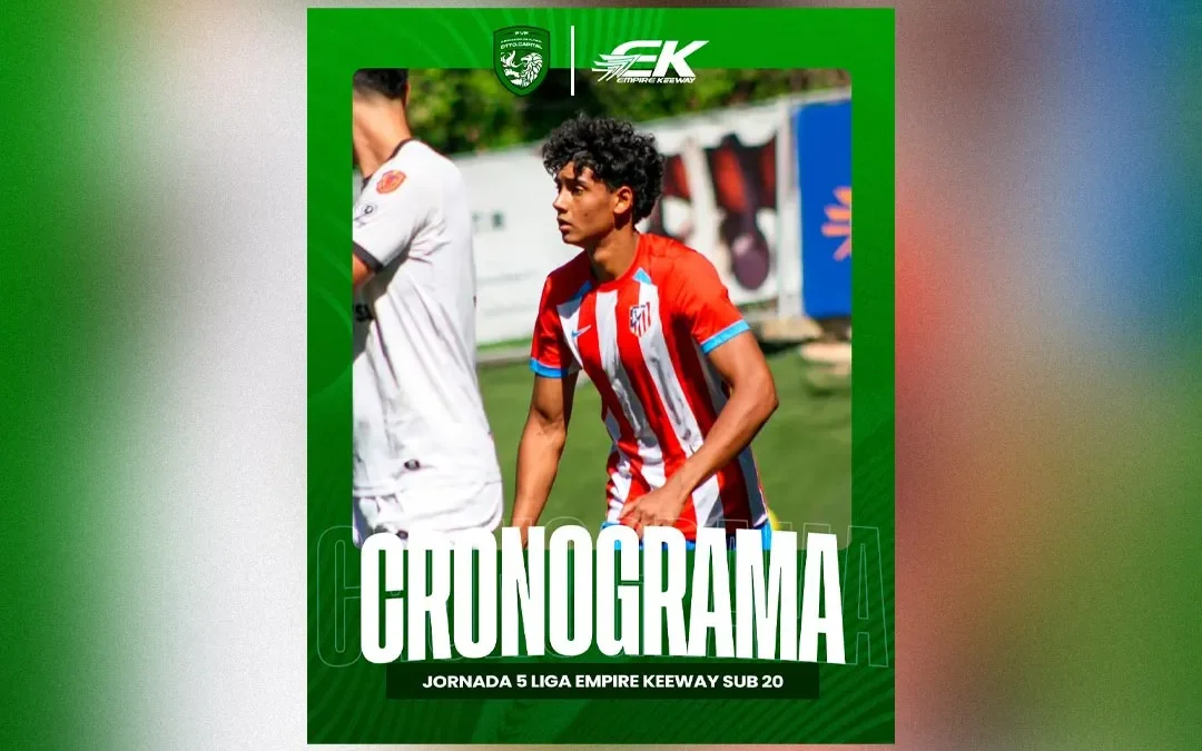 Liga EMPIRE KEEWAY Sub 20 llega con la adrenalina de la Jornada 5 del Clausura