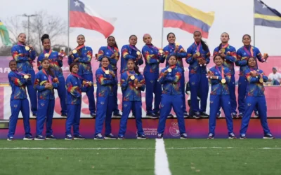 Seleccion Sub 17 de Femenina de Oro ¡Campeonas de Juegos Sudamericanos!