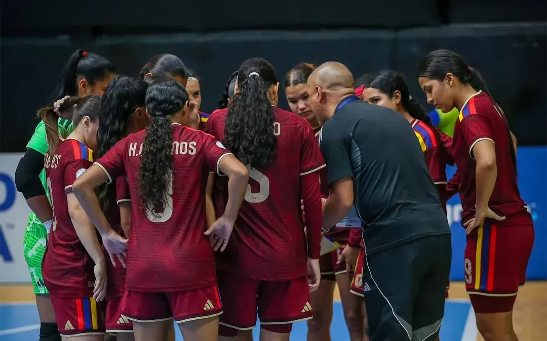 Venezuela se medirá a Argentina en semifinal del Sudamericano Sub 20 Futsal Femenino