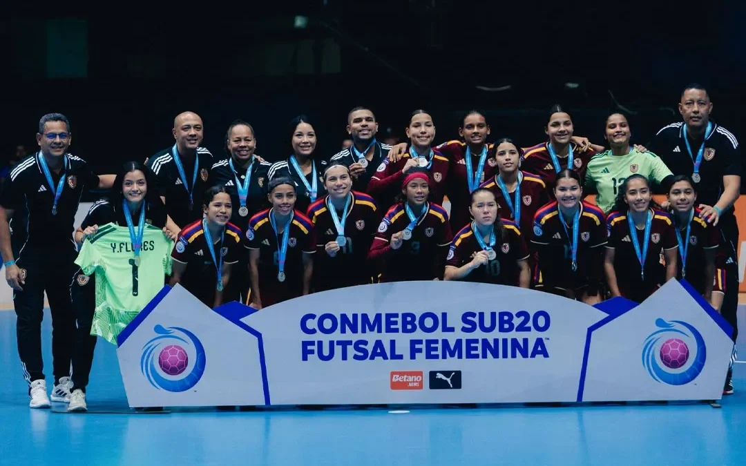 La Vinotinto Subcampeona del CONMEBOL Sudamericano Sub 20 de Futsal Femenino