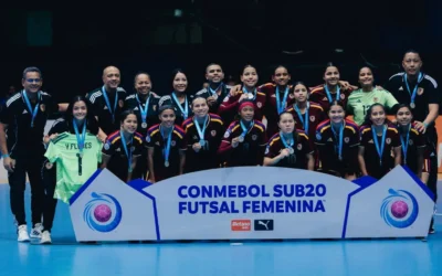 La Vinotinto Subcampeona del CONMEBOL Sudamericano Sub 20 de Futsal Femenino