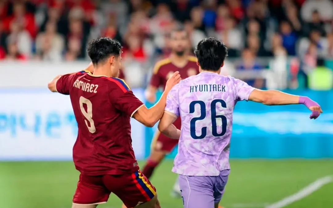 La Vinotinto Absoluta empató 0-0 con Corea del Sur en segunda presentación por Asía