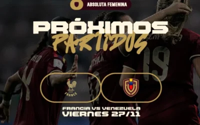 Vinotinto Femenina Absoluta se medirá a Francia y Marruecos camino al Repechaje