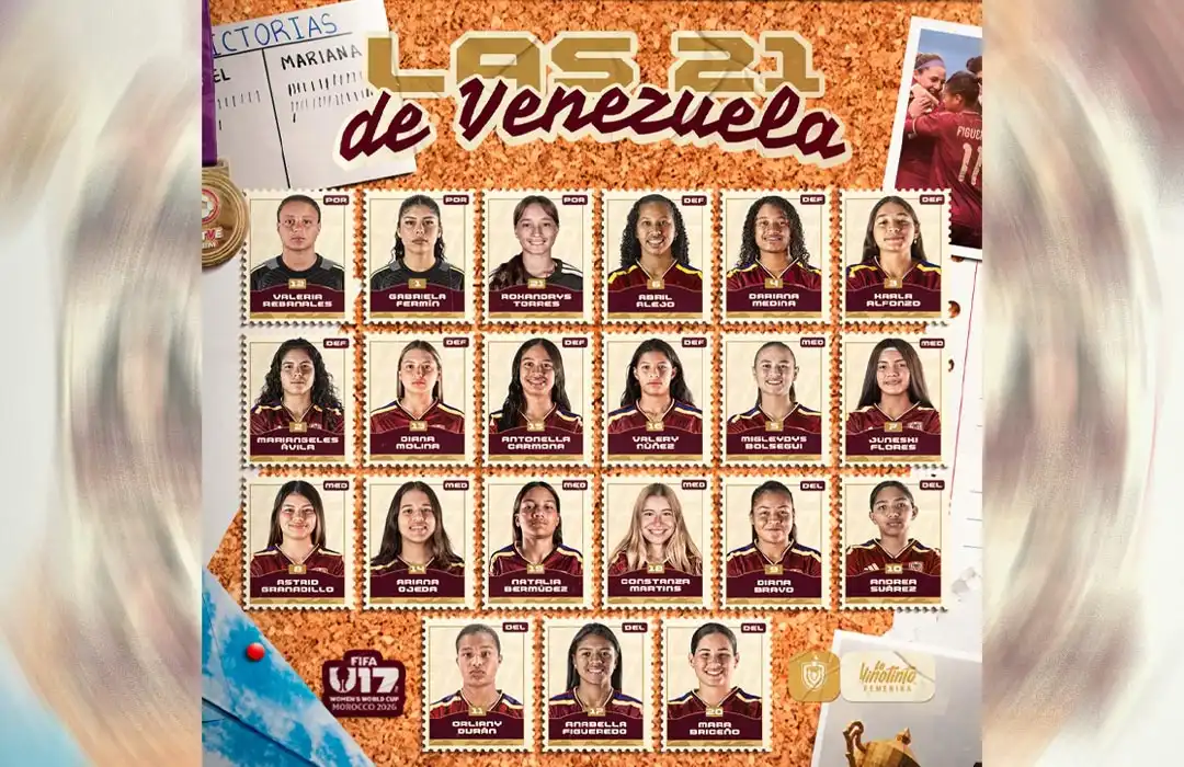 Vinotinto Femenina Sub 17