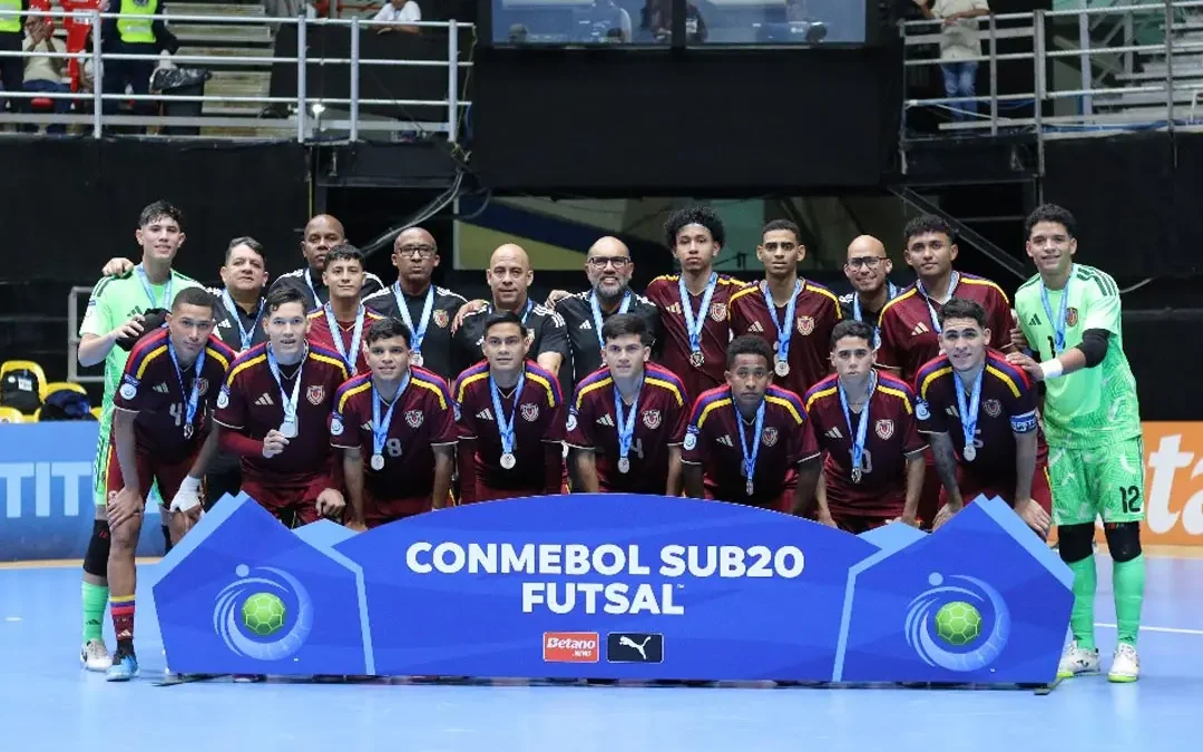Venezuela subcampeón del Sudamericano Sub 20 de Futsal Masculino en Barquisimeto